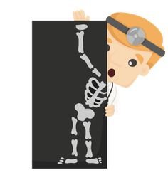 Рентген нарисованный