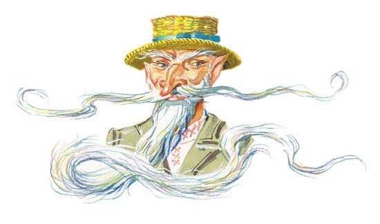 Старик Хоттабыч борода