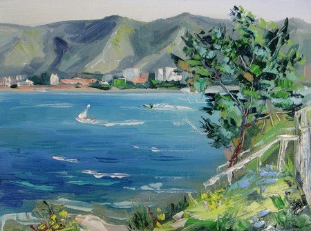 Геленджик рисунок карандашом