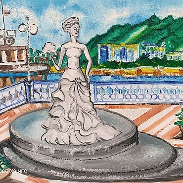 Белая невеста Геленджик рисунок