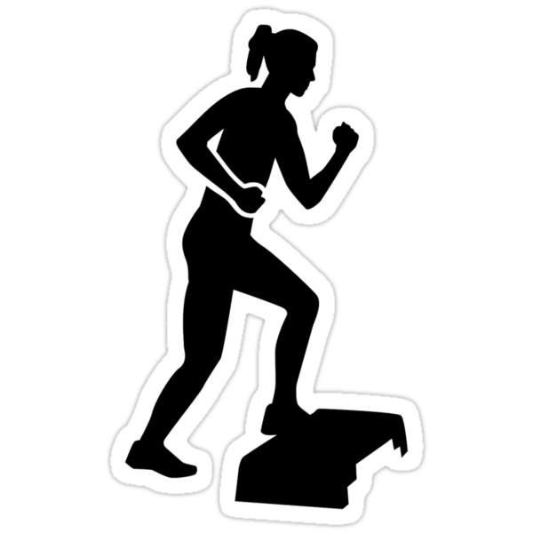 Степ аэробика пиктограмма