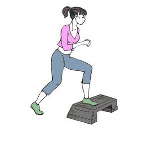 Степ аэробика мультяшка