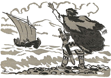 Иллюстрация к рассказу Калевала