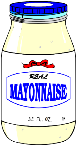 Майонез рисунок для детей