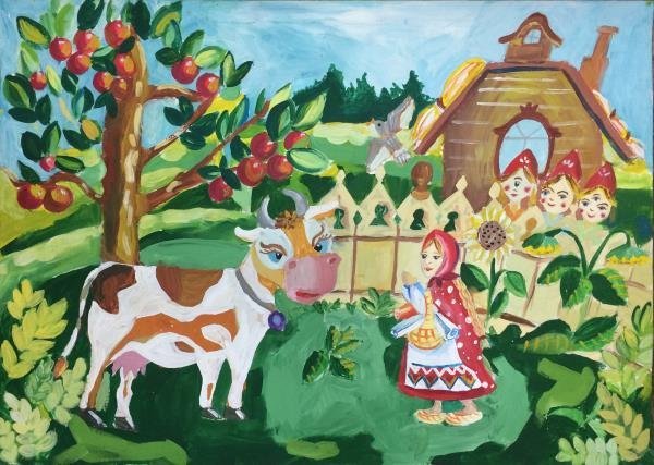 Крошечка Хаврошечка Яблонька