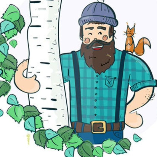 Нарисовать лесника