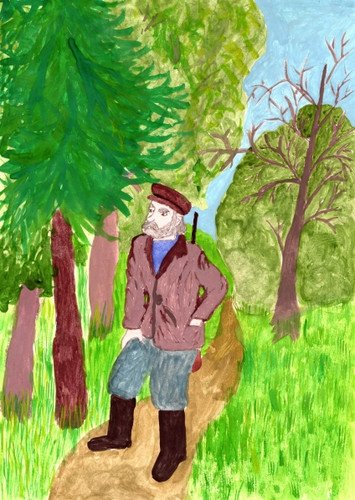 Лесник для дошкольников