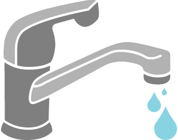 Кран водопроводный без фона