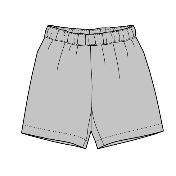 Эскиз шорт