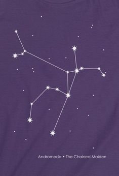 Андромеда Созвездие схема