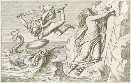 Храбрый Персей Андромеда