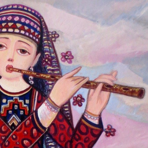 Армянский дудук картина