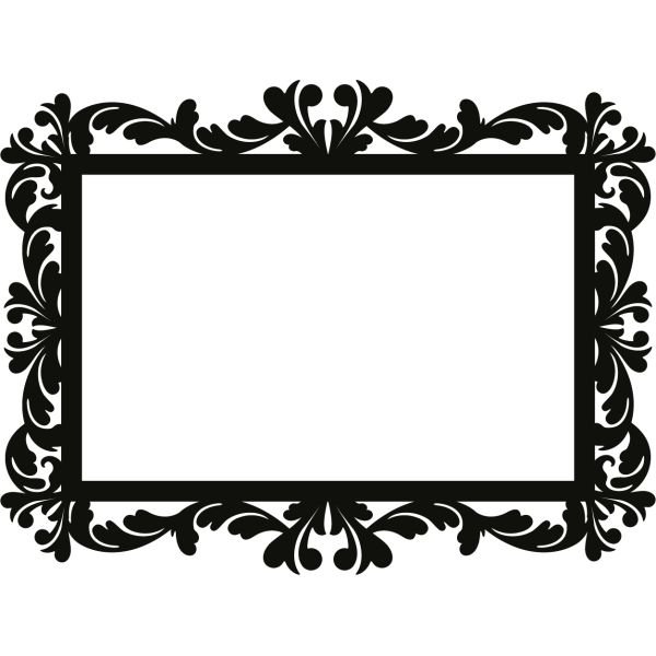 Узорная рамка для картины