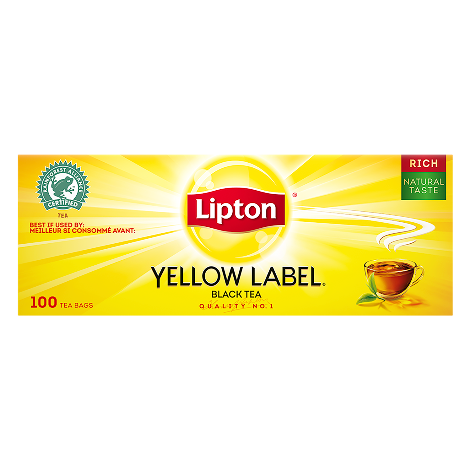 Чай Lipton Yellow Label 100. Липтон чай черный Yellow Label. Чай Липтон Rich taste. Российский Липтон.
