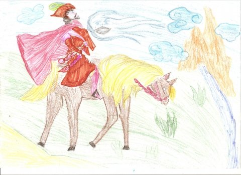 Елисей рисунок