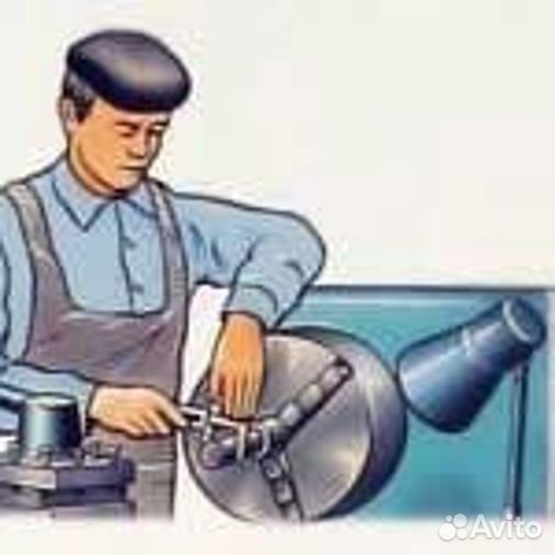Эскиз рабочего за станком