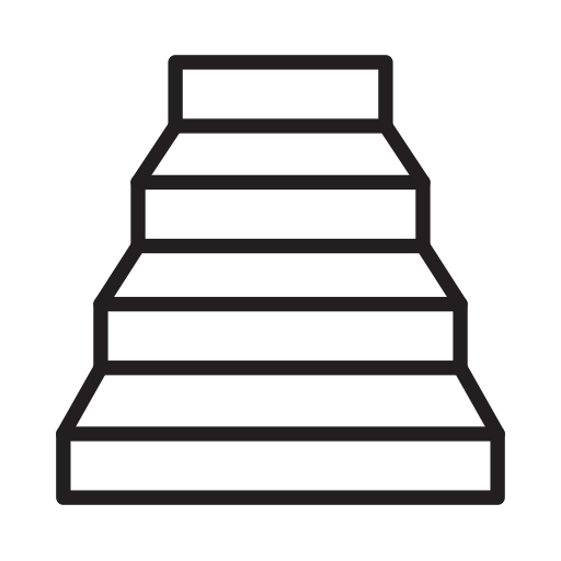 Значок ступеньки