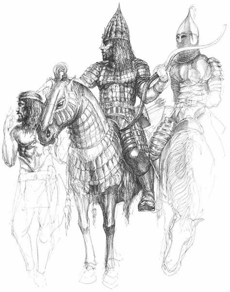 Гунны воины