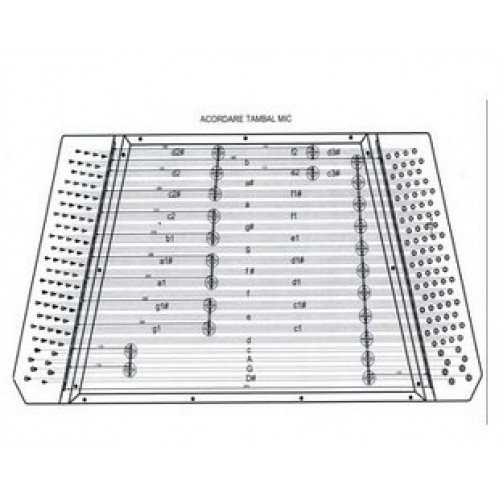 Цимбалы раскраска