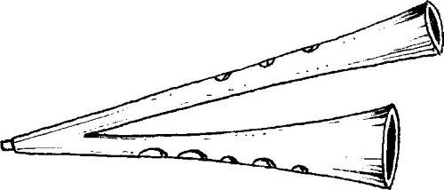 Рожок русский народный инструмент