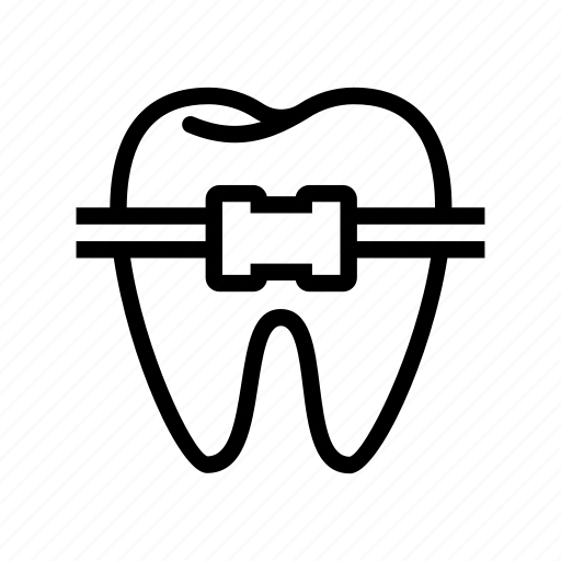 Брекеты значок