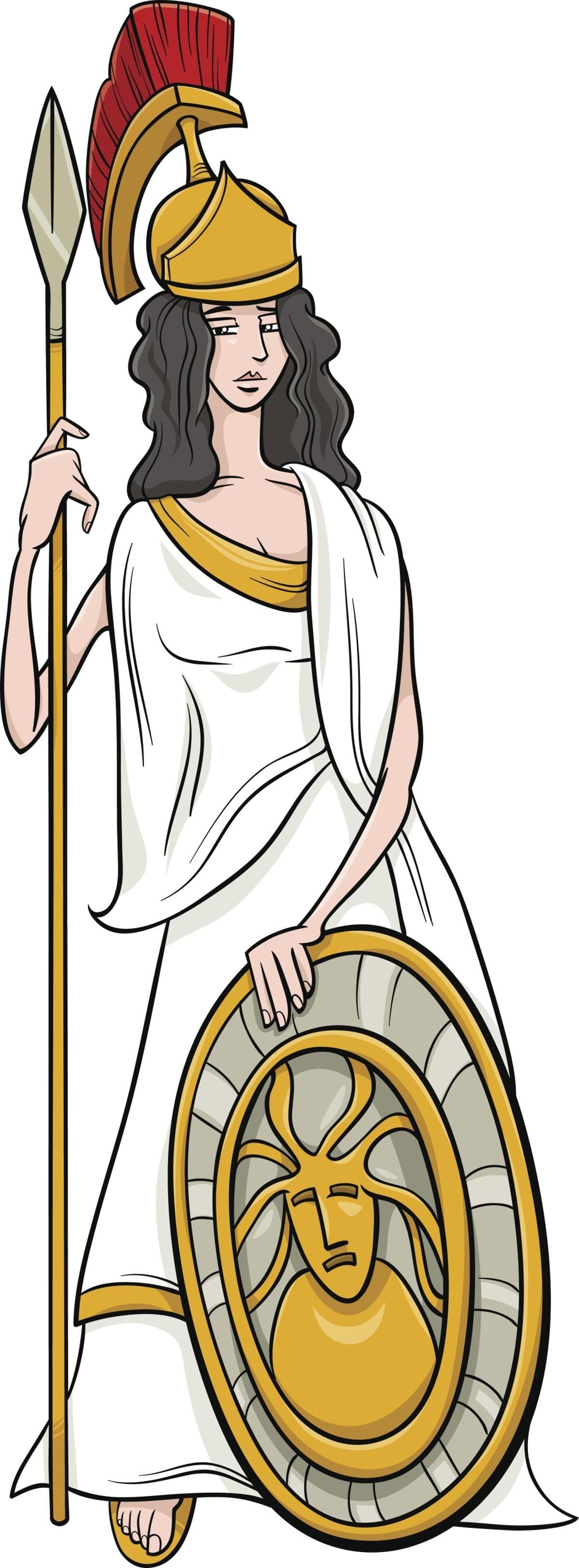 Греческие боги стилизованные