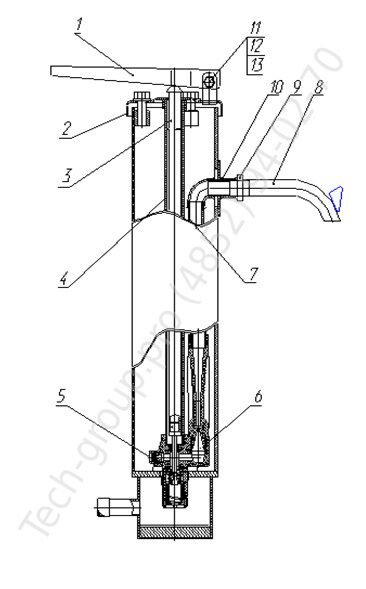 Колонка водоразборная эжекторная кв-4