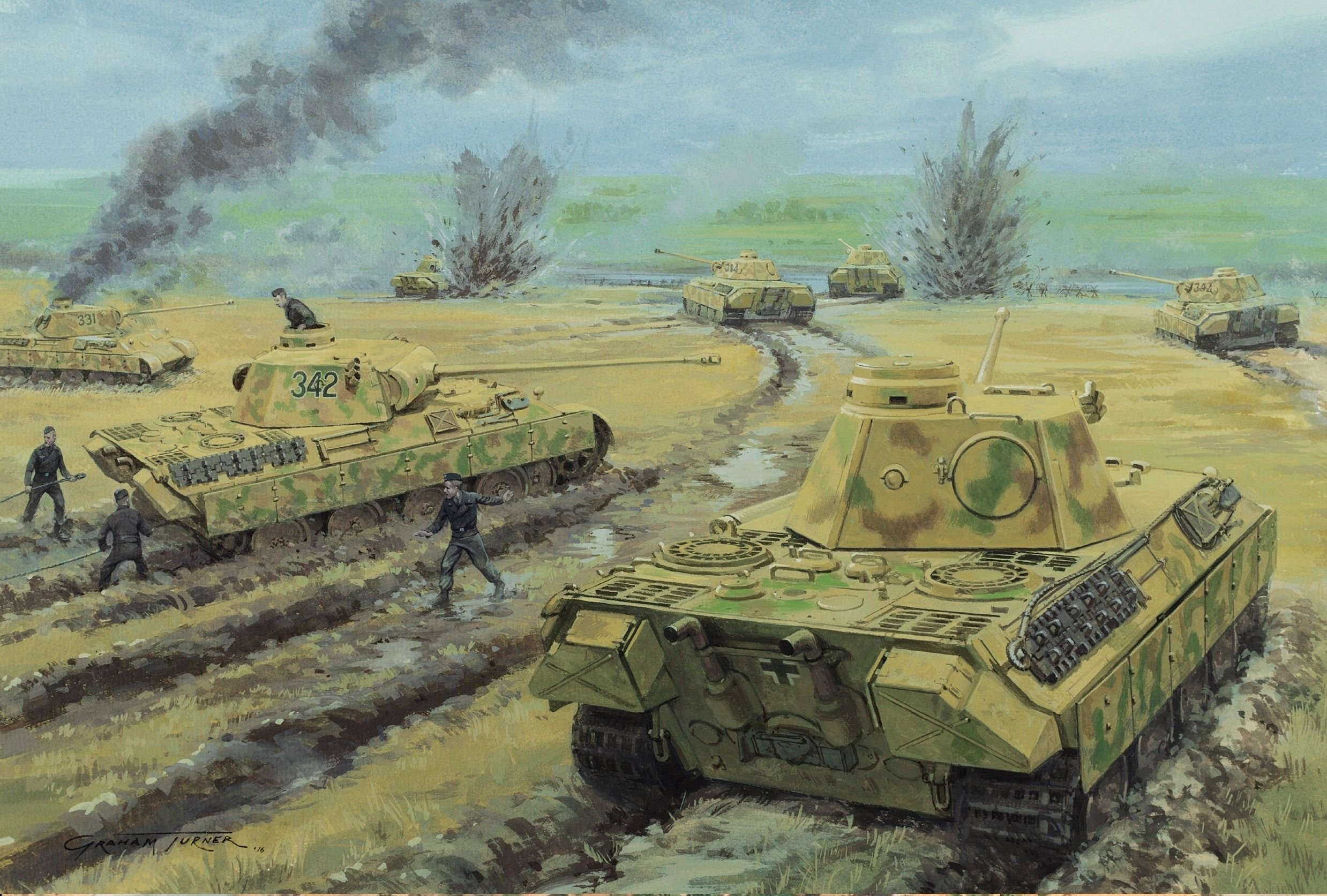 Арт второй мировой войны, Курская битва