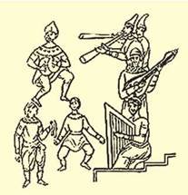 Скоморох в древности