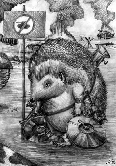 Противотанковый ёж Горрикера