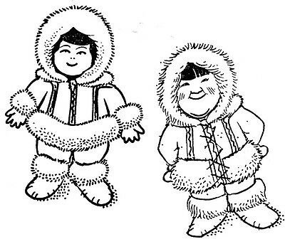 Эскимосы для дошкольников