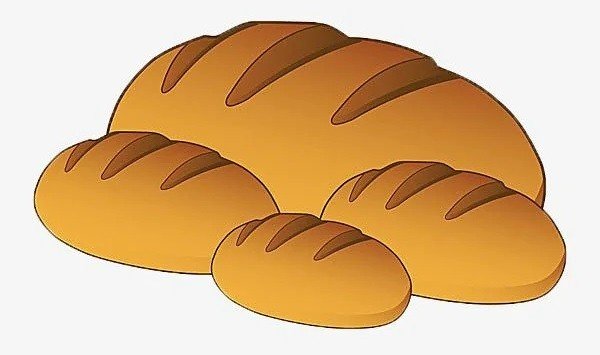 Хлеб мультяшный