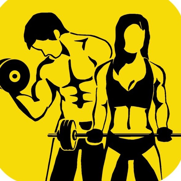 Векторные изображения фитнес