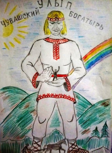 Чувашские сказки рисунки