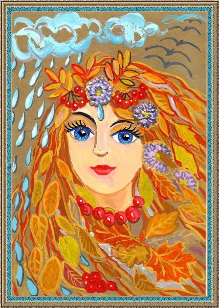 Портрет красавицы осени