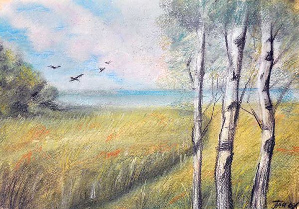 Небо рисунок