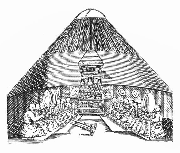 Национальные жилища Калмыков