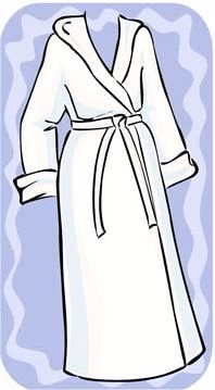 Халат раскраска для детей