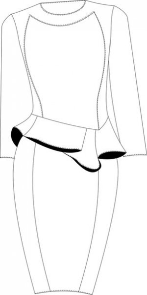 Классический стиль эскиз