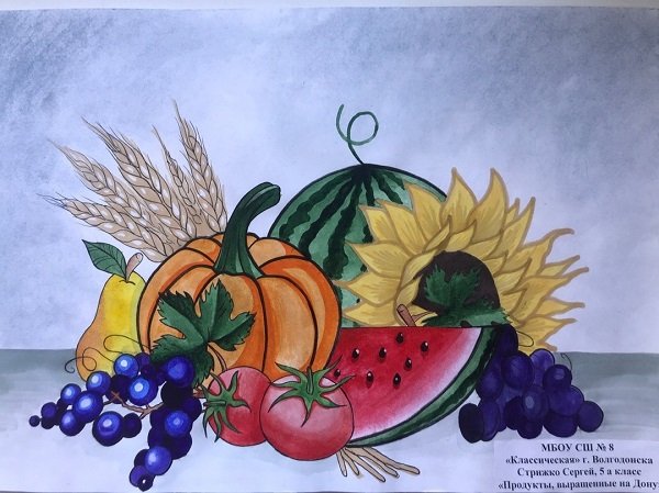 Рисунок на тему сделано на Дону