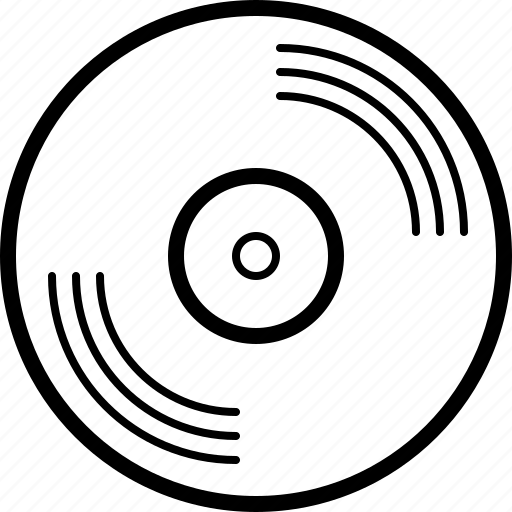 Значок виниловая пластинка