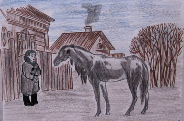 Иллюстрации к рассказу теплый хлеб Паустовский