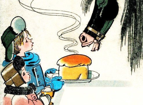 Иллюстрации к рассказу теплый хлеб Паустовский