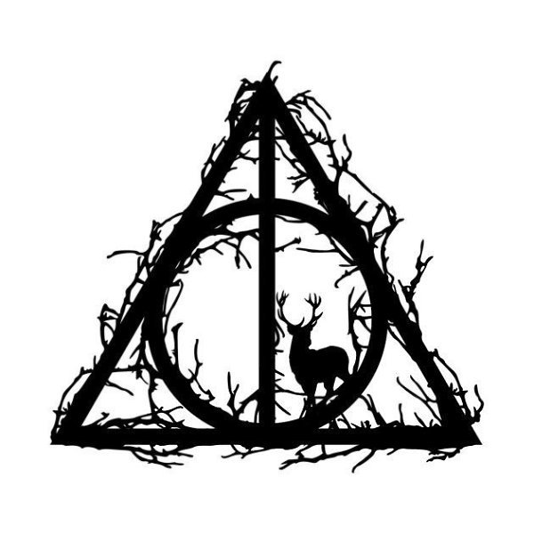 Символ Даров смерти из Гарри Поттера