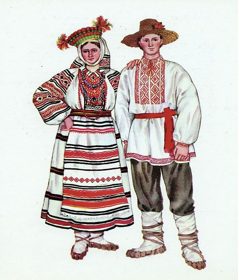 Народная одежда беларуси