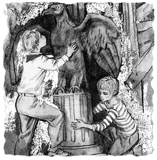 Бронзовая птица иллюстрации к книге