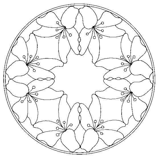 Бабочки Anna Pomaska 2003 мандалы