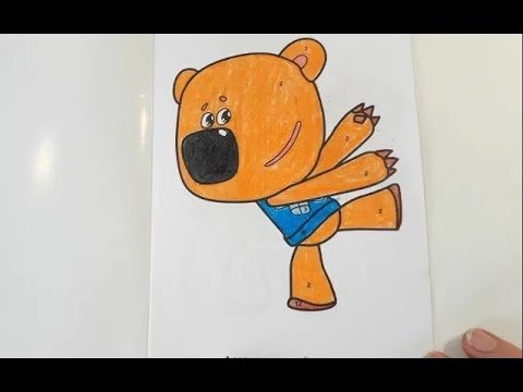 Рисунок Мимимишки красками