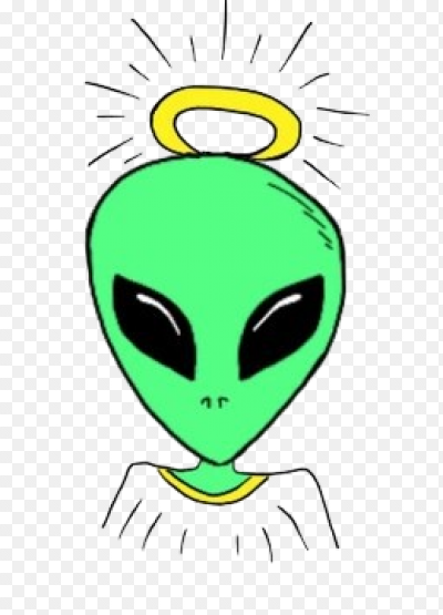 Инопланетянин для срисовки