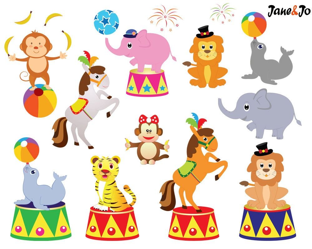 Цирковые животные для детей